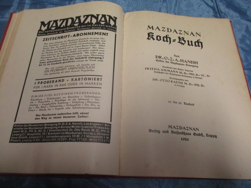Mazdaznan ernährungslehre - mazdaznan, ,