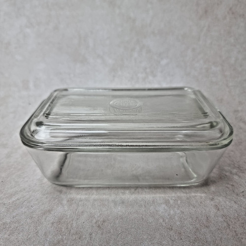Alte rechteckige butterdose - alte,