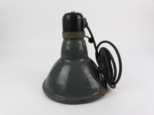 Emaille industrielampe klein - industrielampe,