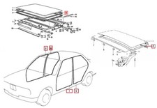 Für BMW E34 5er 1988-1996