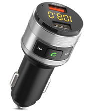 FM Transmitter Bluetooth 5.0 Radio USB Auto Ladegerät Zigarettenanzünder 3.0