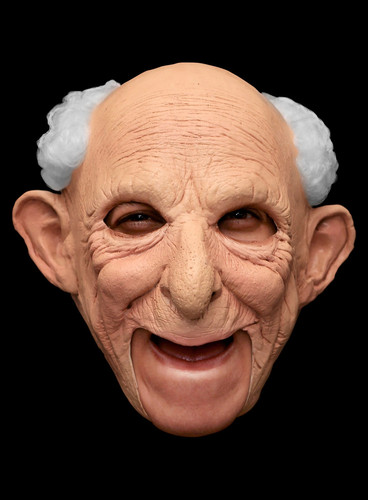 Großvater kinnlose maske - großvater,