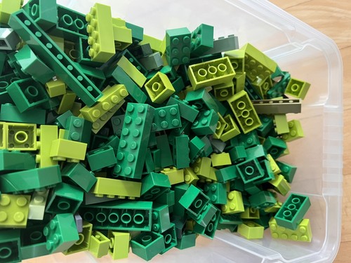 Lego grüne steine - grüne, ca