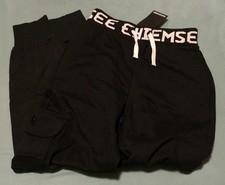 Chiemsee Jungen Stoffhose Cargohose Farbe Schwarz Gr. 152/158 Neu