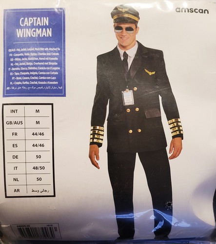 Amscan herren kostüm captain - herren,