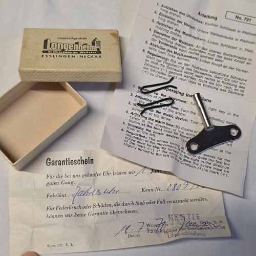Vintage jahresuhr zubehör - vintage, set