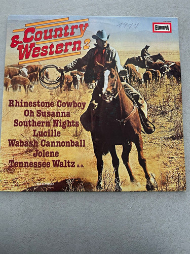 Europa country western - western, lp
