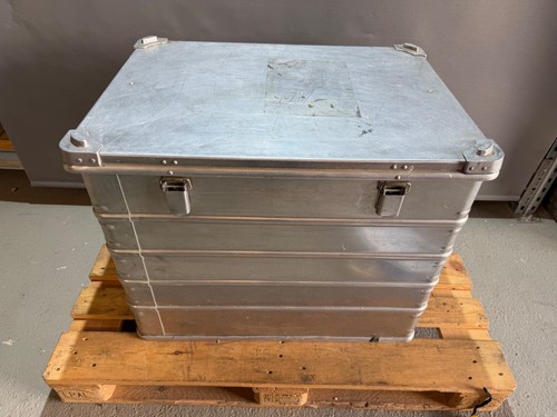 Zarges aluminium transportbox - aluminium,
