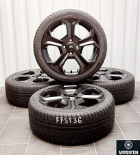 Ford Fiesta ST MK8  17 Zoll Winterreifen Winterräder 6mm 2021 Schwarz RDK Sensor