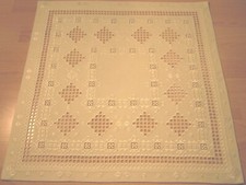 Hardanger- Handarbeits Apart Mitteldecke  60x60cm