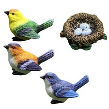 Miniatur Vogel Figuren Miniatur Vogel Ornamente perfektes Geschenk f??r G?rtner