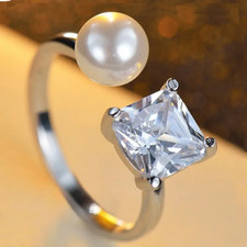 Damenring – Offenes Design