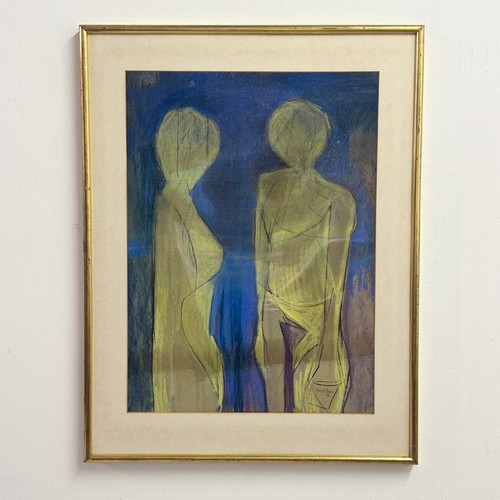 Mid century vintage figur - mid,