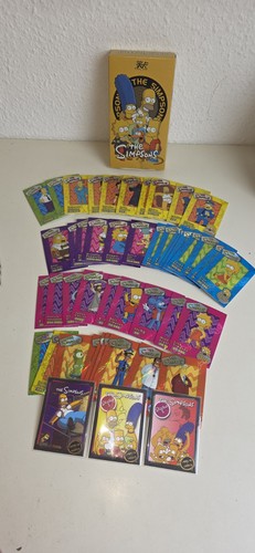 Simpsons karten box - box, geöffnet