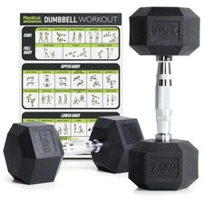 Hanteln Gummiert Kurzhantel