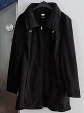 Damen-Fleecejacke, schwarz, Größe 44