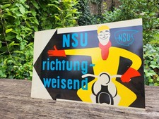 Original NSU Plakate –  Antike Altes  Fahrrad/ Oldtimer Bicycle 