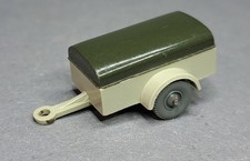 Wiking PKW Einachs Anhänger PKW gelbgrau oliv BP WM 1962-66