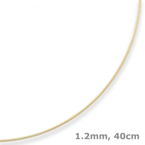 2mm halsreif omegareif - halsreif,