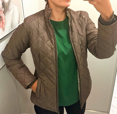 Daily damen steppjacke braun - steppjacke,