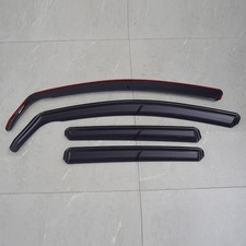 Für VW Golf 6 2008-2012 4-Tlg Set Schwarz Windabweiser Regenabweiser