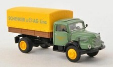 Brekina  # 58038 # Steyr 480 PP Pritsche Plane Schenker