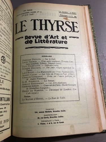 7909 b29 revue - [7909-b29], littéraire