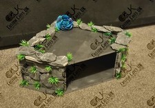 Mittlere Eckschiefer Axolotl Versteck, Aquarium, Reptilien, Amphibien, Pleco, Leopard