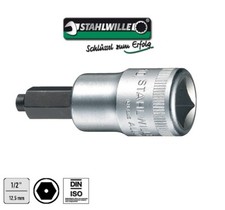 STAHLWILLE Steckschlüsseleinsatz Innen-6-kant, mit Zapfen für RIBE-IC-Schrauben