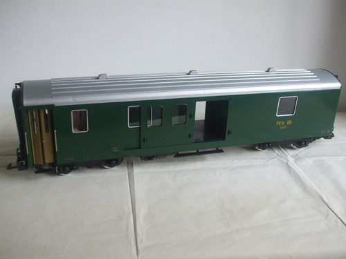 Lgb gepäckwagen 31690 - gepäckwagen, rhb