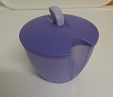 Tupperware Junge Welle Zucker- Marmeladen- Dose mit Deckel 350ml Blau