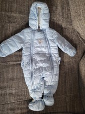 Schneeanzug 68 cm Kanz blau hellblau