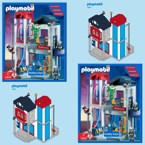 Playmobil feuerwache 3885 - *,