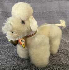 alter Steiff Pudel Kuscheltier