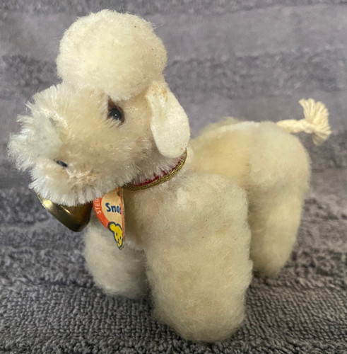 Alter steiff pudel kuscheltier - pudel,