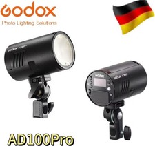 DE Godox AD100Pro Pocket Flash,100W 2.4G Wireless HSS,360 Full-Power Blitzgeräte