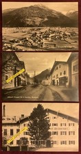 AK 3x Mittersill/ Pinzgau, um 1930, Totale, Marktplatz, Gasthof Bräurup