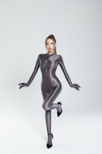 Nass glanz zentai - nass,