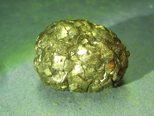 Pyrit Kugel seltene Genese, Durchmesser 4 cm, Stbr. Rohdenhaus, Wülfrath