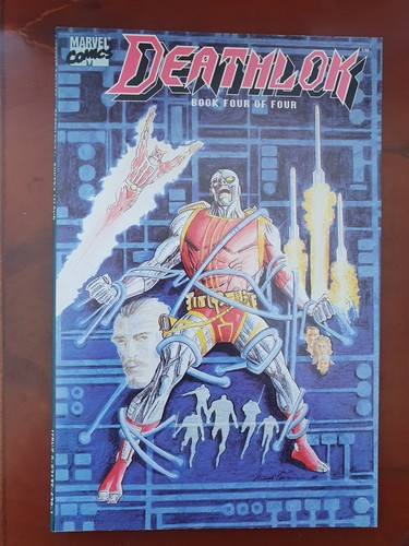 Deathlok book rykers island - book,