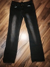 Schöne Schwarze Damenjeans Von Crazy World Young Fashion/Gr.38/Baumwolle
