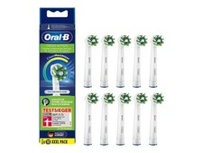 10X Oral-B CrossAction CleanMaximiser Aufsteckbürsten -Weiß, 10 Stück DE