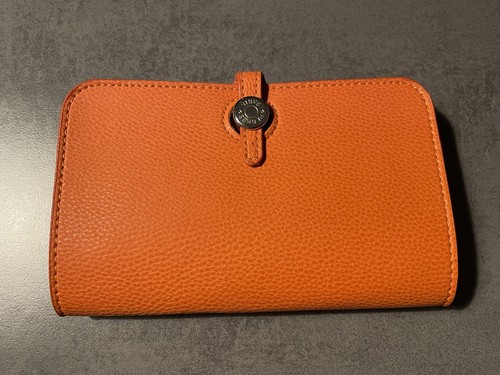 Hermes dogon wallet orange - wallet,