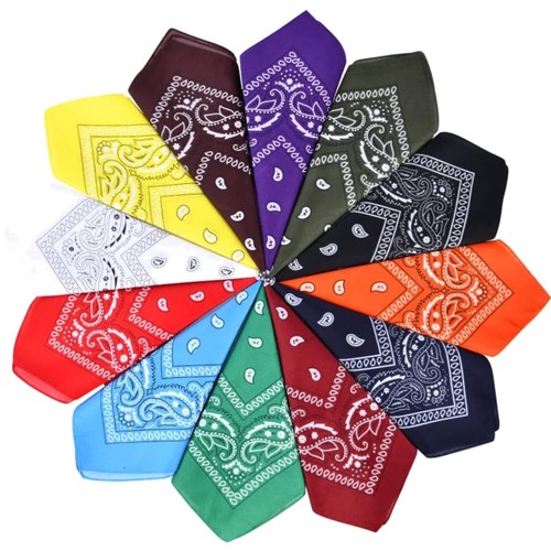 Vielseitiges paisley halstuch - vielseitiges,