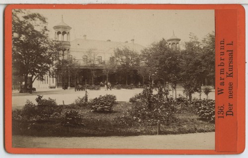 Carte visite warmbrunn der - carte,