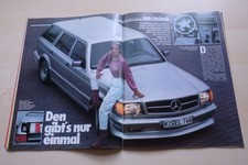 Rallye Racing 01/1983 Mercedes 380 SE W126 500 SET Kombi von Zender in einer sel