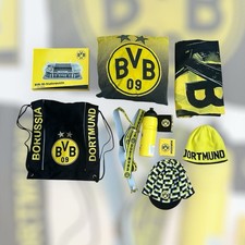 BVB Borussia Dortmund Fanartikel Konvolut | Kissen, Fahne, Mütze, Beutel, Puzzle
