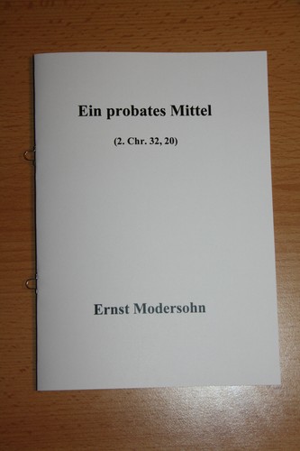 Ein probates mittel - probates,