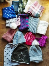 Mädchen Bekleidung Paket Mützen Schal Tücher Gr. 152 158 164 170 176