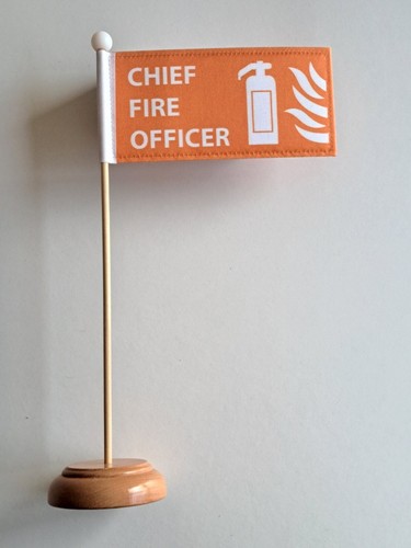Chief fire officer - chief, holz